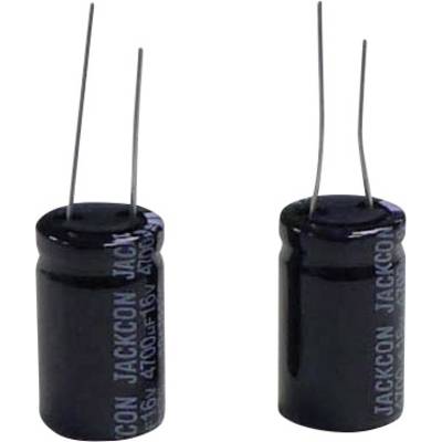   Szubminiatűr elektrolit kondenzátor Radiális kivezetéssel  7.5 mm 4700 µF 16 V 20 % (Ø x Ma) 16.5 mm x 32 mm 1 db 