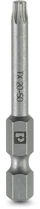 Edzett acél T30 TORX BIT, 5db-os szett SF-BIT-TX 30-50 Phoenix Contact 1212586