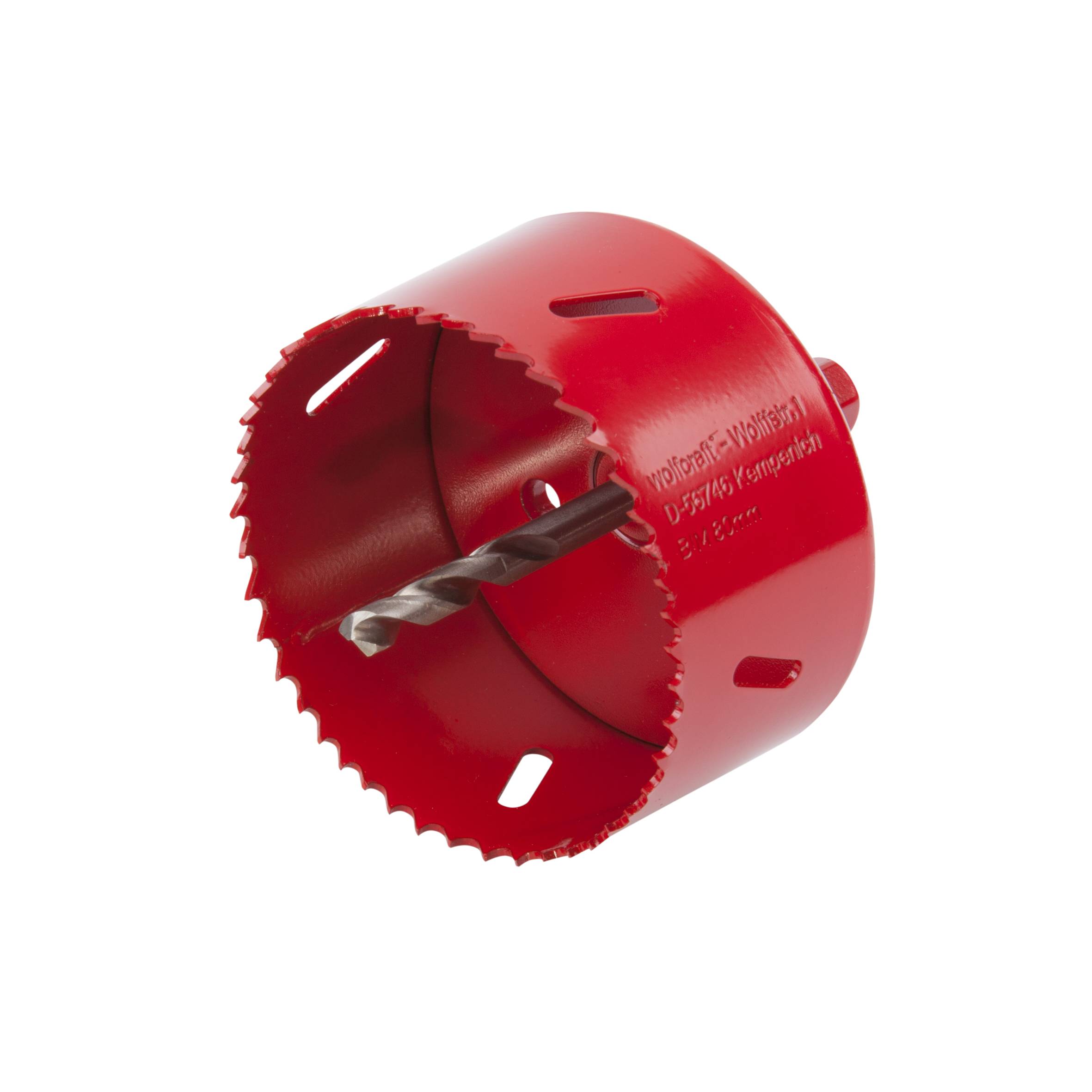 Lyukfűrész, körkivágó tárcsa 80mm Wolfcraft 5485000