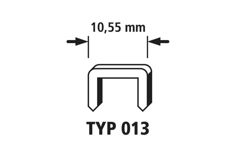 Acélkapocs készlet 1400db Wolfcraft 7057000 Typ 053
