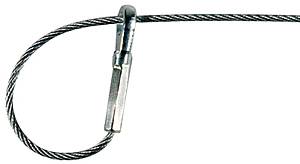 Fischer 45956 Acél drótkötél (Ø x H) 2 mm x 1 m