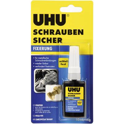 UHU 45590 Csavarbiztosító Szilárdság: Közepes 10 ml