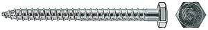 Fischer 80405 Biztonsági csavarok 7 mm 85 mm Külső hatlap Acél Galvanikusan cinkezett 200 db
