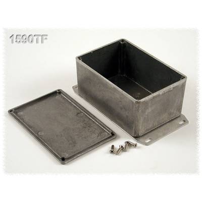 Hammond Electronics alumínium öntvény dobozok peremmel, 1590TFBK 120.5 x 79.5 x 59 mm, fekete