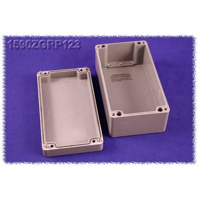Hammond Electronics műanyag doboz, 590ZGRP sorozat 1590ZGRP123 poliészter (H x Sz x Ma) 220 x 120 x 90 mm, szürke