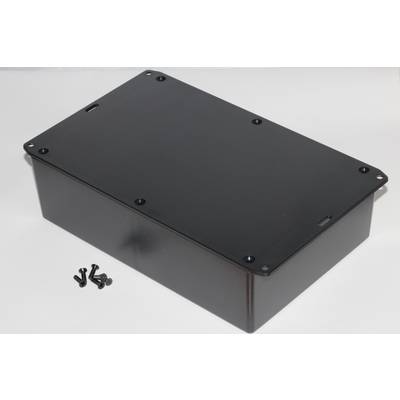 Univerzális műszerház Hammond Electronics 1591XXFFLBK ABS (lángálló) (H x Sz x Ma) 221 x 150 x 64 mm, fekete