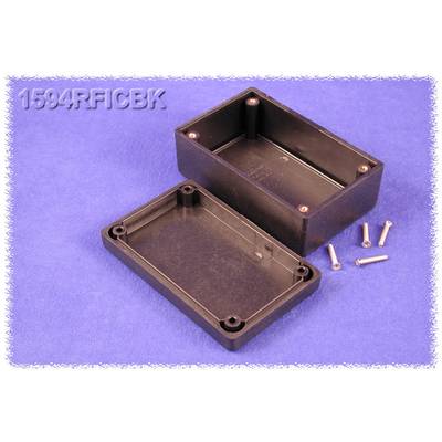 Hammond Electronics műanyag doboz, 1594RFI sorozat 1594RFICBK ABS (lángálló) (H x Sz x Ma) 105 x 66 x 45 mm, fekete