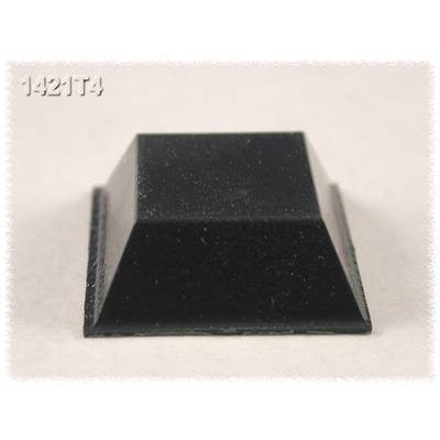 Öntapadós gumi műszerláb 20,5 x 7,6 mm, fekete, 24 db, Hammond Electronics 1421T4