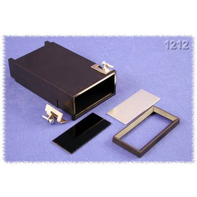 Hammond Electronics szerelőlap dobozok, 1212-es sorozat 1214 ABS (lángálló) (H x Sz x Ma) 75 x 96 x 48 mm, fekete