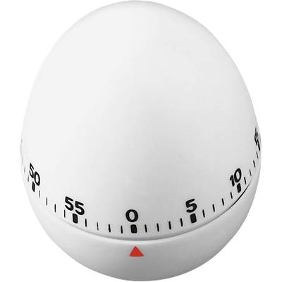 TFA Konyhai időzítő tojás (Ø x Ma) 60 mm x 74 mm Fehér