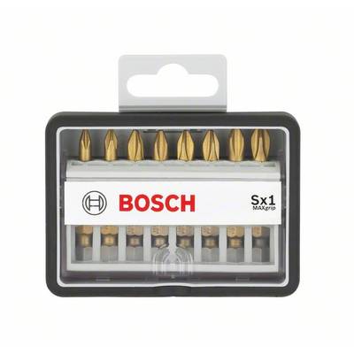 Bosch 2607002570 Csavarozó bit készlet Robust Line Sx Max Grip, 8 részes, 49 mm, Ph