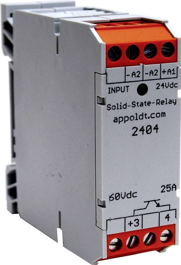 DC/DC teljesítmény optocsatoló, 25 A 60 V/DC, Appoldt POK 22-30V-25Adc