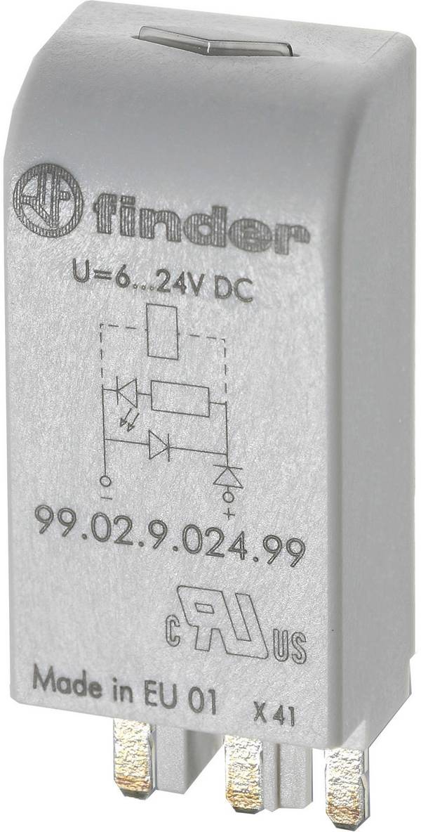 EMV zavarszűrő-/kijelző modul, Finder 99.02.3.000.00