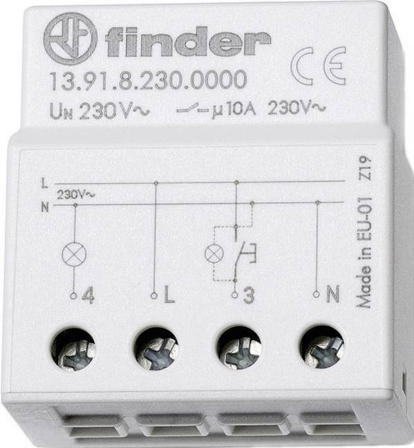 Impulzusos timer (10 perc), Finder 13.91.8.230.0000
