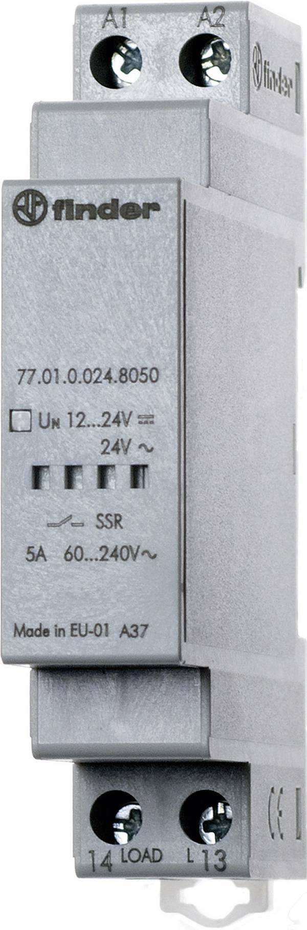 Finder Félvezető relé 77.01.8.230.8051-5 5 A Kapcsolási feszültség (max.): 240 V/AC  1 db