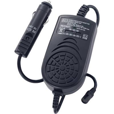 24V autós laptop tápegység 120W 12-22V, Voltcraft SMP-120/24-1