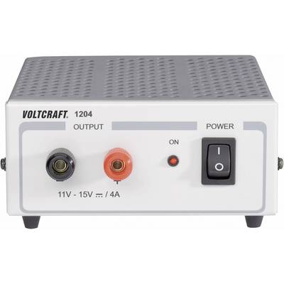 Fix feszültségű, kapcsolóüzemű labortápegység 60W 11-15V 4A, Voltcraft FSP 1204