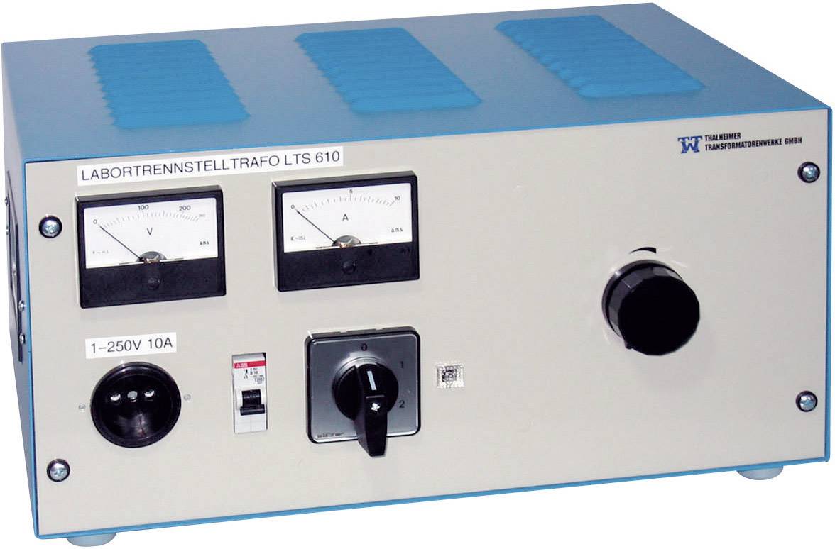 Állítható leválasztó transzformátor 1x 2 - 250 V/AC 2500 VA, Thalheimer LTS 610