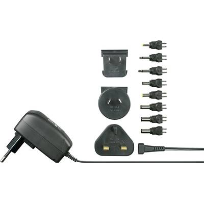 Univerzális hálózati adapter, dugasztápegység, külföldi konnektorokhoz 3 - 12 V/DC 600 mA 7.2 W Voltcraft SPS12-7W