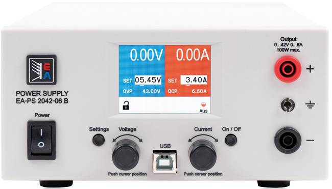 Szabályozható labortápegység 1x 0 - 84 V/DC 0 - 3 A 100 W, EA Elektro Automatik EA-PS 2084-03B