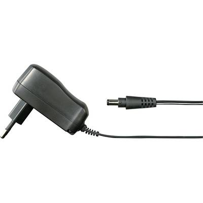 Hálózati adapter, fix feszültségű dugasztápegység, 5.5/2.1 adapter dugóval 6 V/DC 500 mA 3W Voltcraft FPPS 6-3W-0