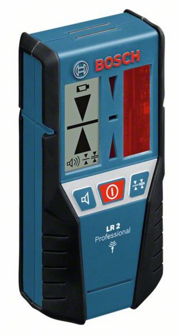 Bosch Professional 0601069100 Lézer vevő vonallézerhez LCD-vel, mágneses talppal   Alkalmas Bosch GLL 2-50, GLL 2-80, GLL 3-50, GLL 3-80