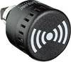 Auer Signalgeräte Jelző zümmer 813500405 ESM Hosszú hang, Pulzáló fény 12 V/DC, 12 V/AC, 24 V/DC, 24 V/AC 65 dB