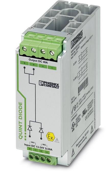 Diódamodul, QUINT-DIODE/12-24DC/2X20/1X40