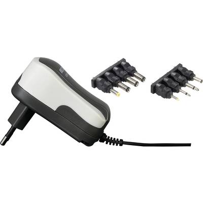 Univerzális hálózati adapter, dugasztápegység 3 - 12 V/DC 600mA Voltcraft USPS-600-1