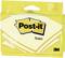 Sárga csomagolású Post-it blokkok 'Post-it' logóval és 'Notes' felirattal. Márkanév: '3M'. Irodai kellékek, jegyzeteléshez.