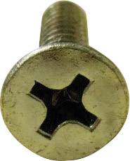 TOOLCRAFT Süllyesztett lemezcsavarok 2.9 mm 13 mm Kereszthornyú Philips DIN 7982 Acél Cinkezett 50 db