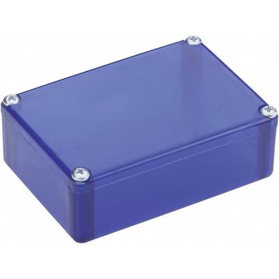 Strapubox  2024BL Univerzális műszerdobozok ABS  Kék (átlátszó) 1 db 