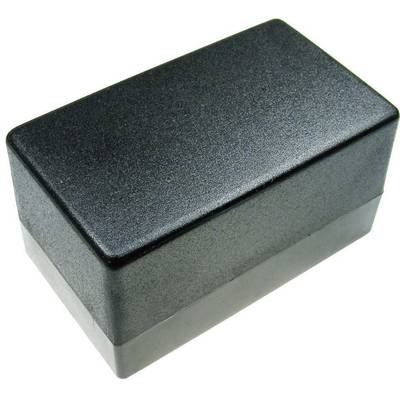 Kemo G083 műanyag műszer doboz, 120x70x65 mm, fekete