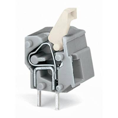 WAGO 257-764 Rugóerős kapocstömb 2.50 mm² Pólusszám 1 Kék 300 db
