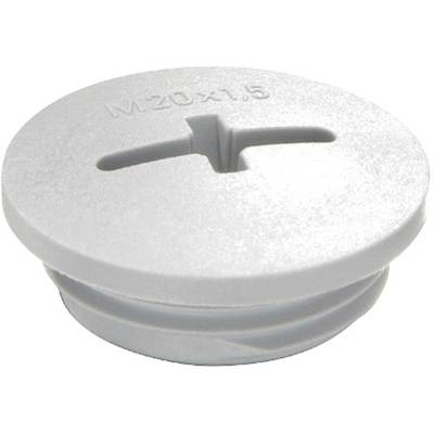 Wiska 10064668 EVSF 20 RAL 7035 Vakdugó M20 Poliamid Élénk szürke (RAL 7035) 1 db