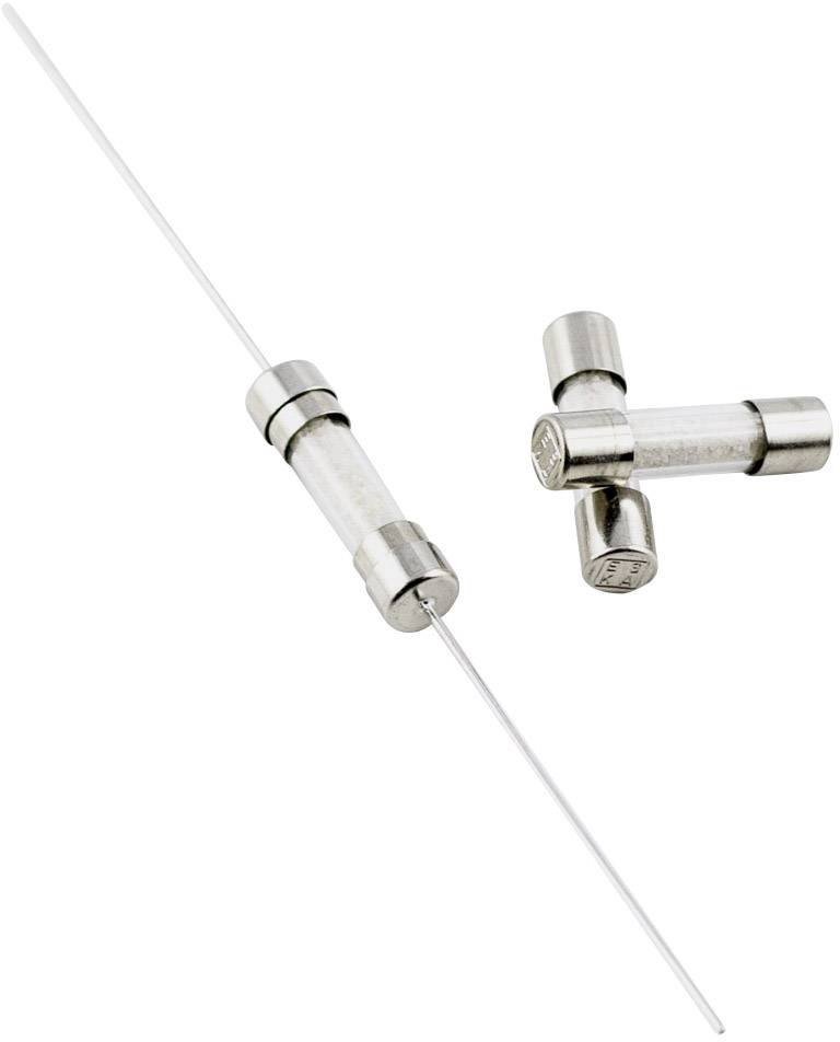 Üvegcsöves biztosíték oltóanyaggal 5 x 20 mm, 10 A, 250 V, mT, 10 db, ESKA 521.027 10A