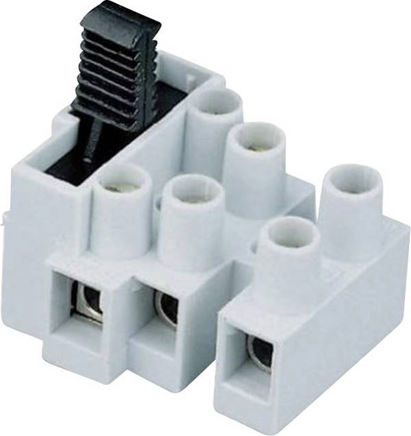 Sorkapocs biztosítékkal, 3 pólus, 2,5 mm², Adels-Contact 503 SI/3 DS