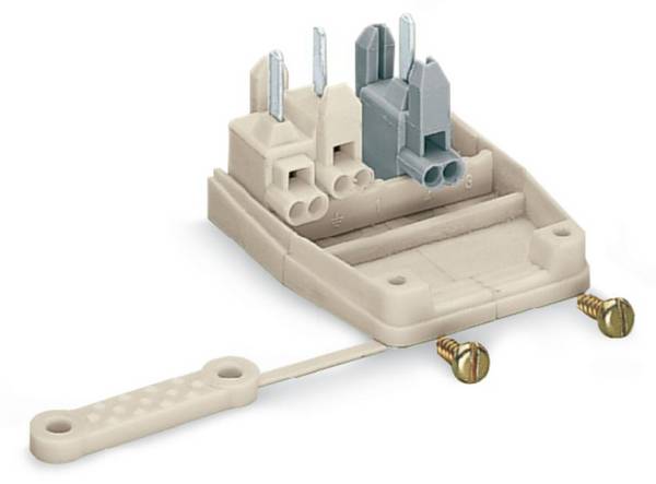 WAGO 277-127  Vezetékösszekötő hajlékony: -  merev: 0.5-1 mm² Pólusszám: 4 200 db Fehér csomag