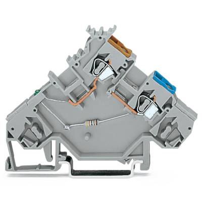 WAGO 280-564/281-483 Initator kapocs 5 mm Rugó Kiosztás: L Szürke 10 db