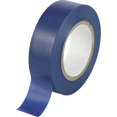 PVC szigetelő szalag, kék, 19 mm x 10 m, Tru Components