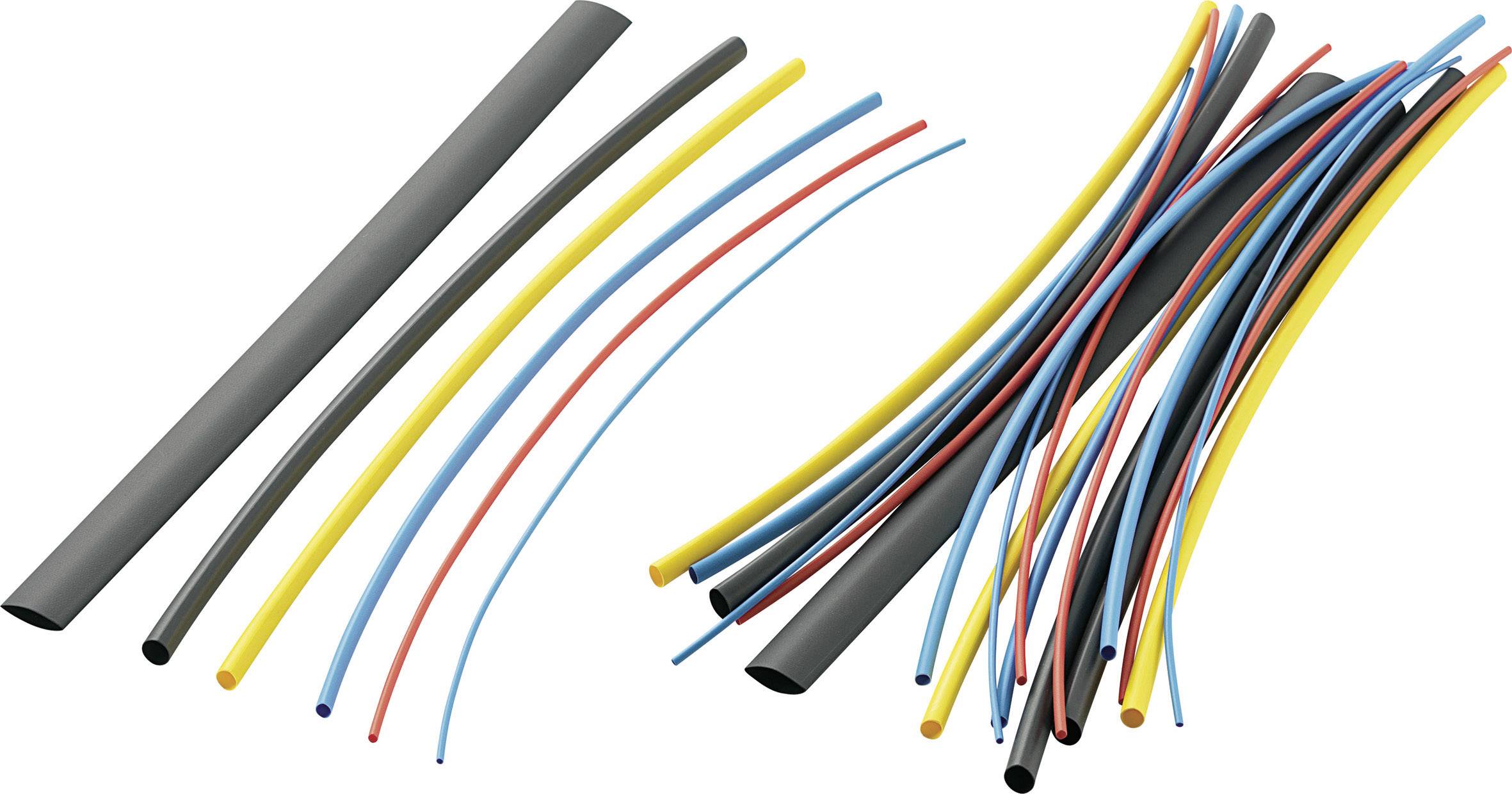 Zsugorcső 2:1 színes 0,6/9,5 mm, Tru Components 1571322