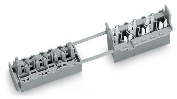 WAGO 730-106 730-106 Vezetékösszekötő hajlékony: -  merev: 0.75-1.5 mm² Pólusszám: 6 50 db Szürke