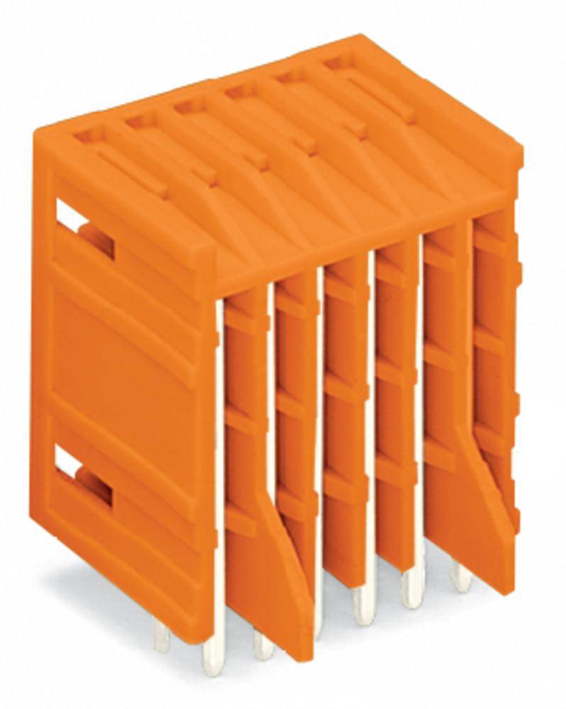 WAGO Tűsor (standard) 2140 Pólusok száma 10 Raszterméret: 3.81 mm 734-435/001-000 100 db
