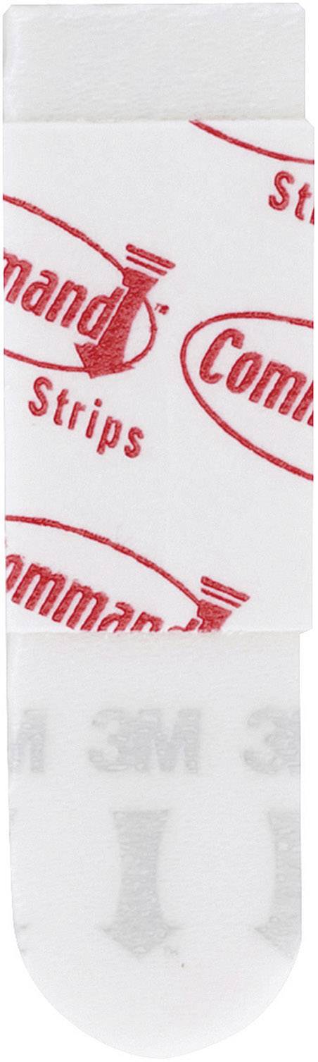 Command™ Poster Strips (H x Sz) 46 mm x 15 mm, fehér 17024 3M, tartalom: 1 csomag