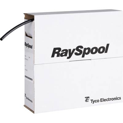 Zsugorcső adagoló doboz, belső ragasztóval, Ø 3 mm/1 mm, 15 m, fekete, RaySpool
