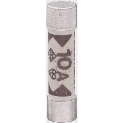 Multiméter biztosíték (Ø x H) 6.3 mm x 25.4 mm 10 A 600 V TRU COMPONENTS FUSE F2 Tartalom 1 db