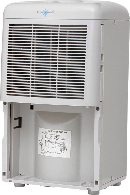 Klima1stKlaas elektromos levegő páramentesítő, 110 m³/h 260W 230V 10l, 5006-3