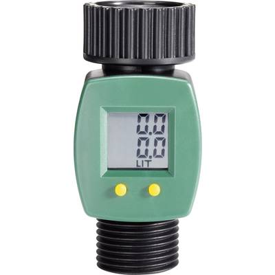 Víz átfolyásmérő, zöld/fekete
