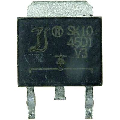 Schottky dióda Diotec SK3045CD2 Ház típus TO-263AB/D2PAK I(F) 15 A Gátfesz. 45 V