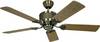 Mennyezeti ventilátor, 5 lapátos, Ø 132 cm, antik tölgy-bükk/antik réz, CasaFan Eco Elements
